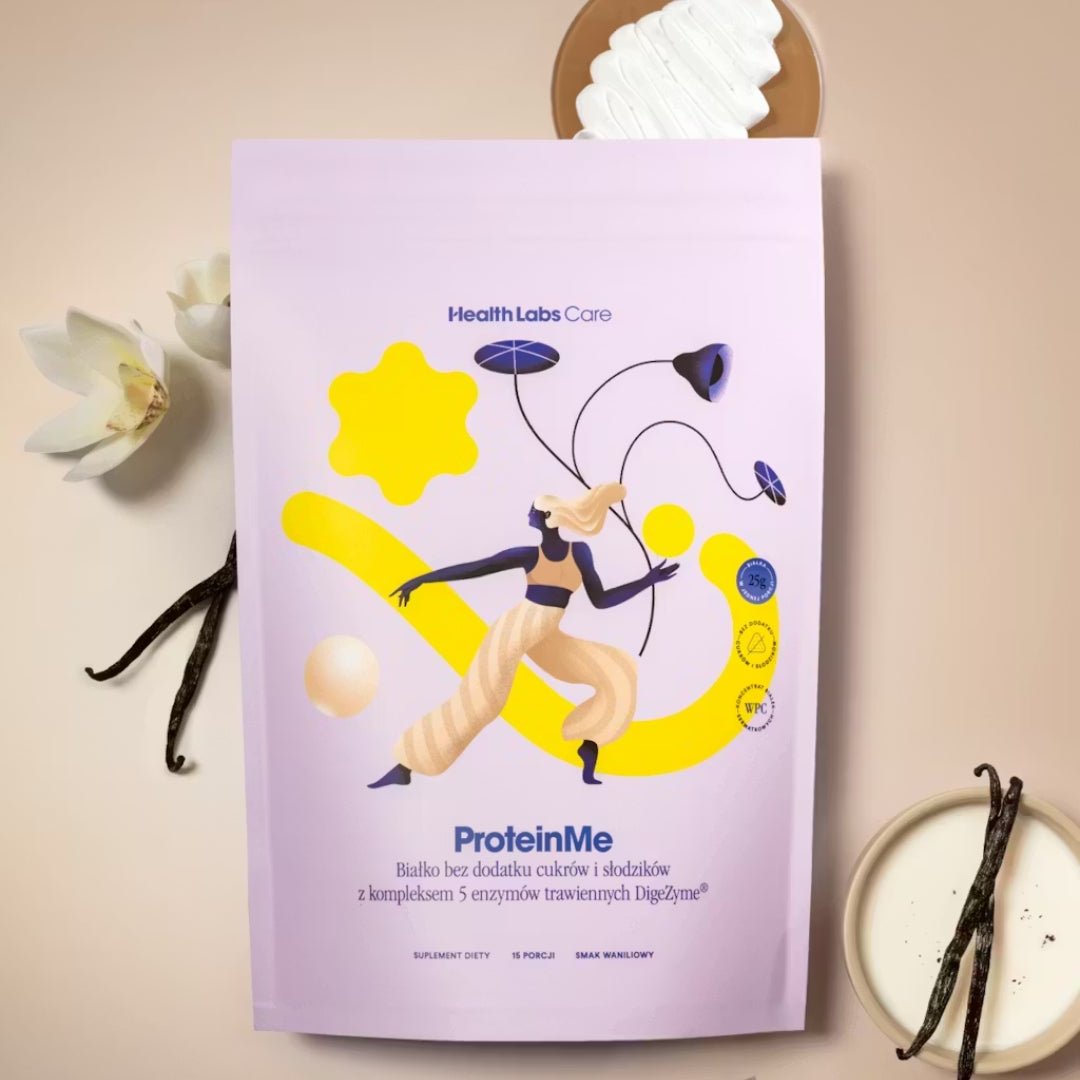 HealthLabs Care ProteinMe (vanilla) - WPC protein with digestive enzymes 472,5g - HealthLabs Care - Vesa Beauty