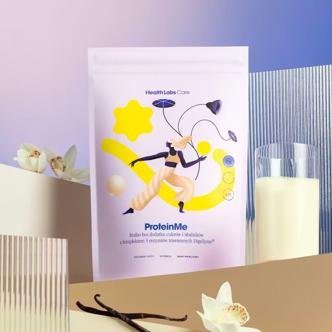 HealthLabs Care ProteinMe (vanilla) - WPC protein with digestive enzymes 472,5g - HealthLabs Care - Vesa Beauty