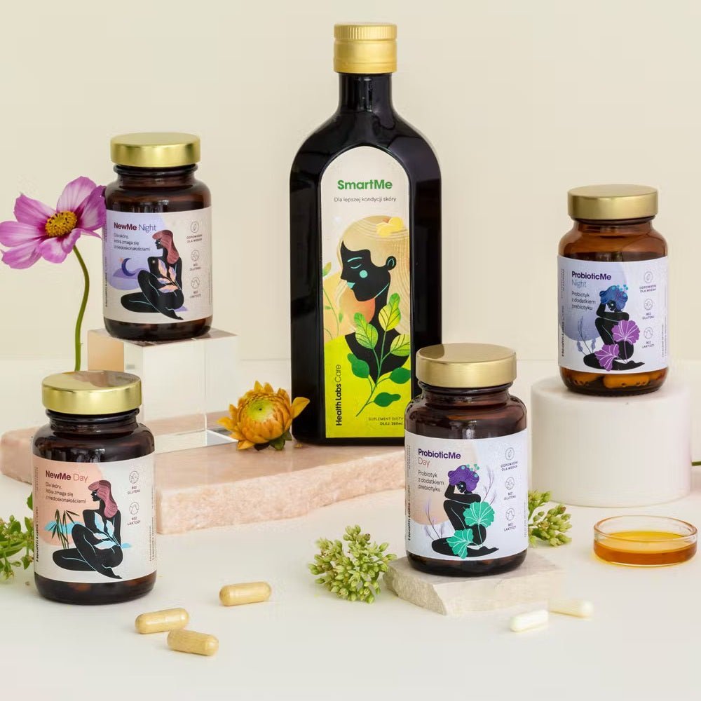 HealthLabs Care Set of 3 products - My Beautiful Skin (NewMe 60caps, SmartMe 250ml, ProbioticMe 60caps) - HealthLabs Care - Vesa Beauty