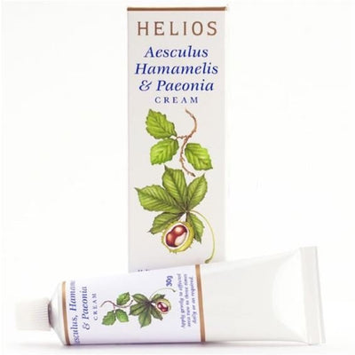 Helios Aesculus & Hamamelis & Paeonia Cream 30g tube - Helios Homoeopathy - Vesa Beauty