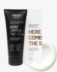 HERE COMES THE SUN Smoothing & Bronzing body Lotion with vegan DHA, coffee extract, aloe vera juice and D - panthenol 200ml - Veoli Botanica - Vesa Beauty