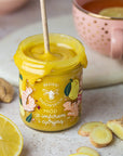 Honey with ginger & lemon 430g - Sadowski Bee Gardens - Vesa Beauty