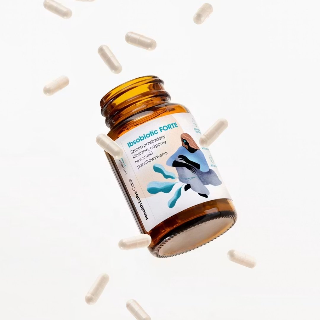Ibsobiotic FORTE - Restoring the gut microbiota 30capsules - HealthLabs Care - Vesa Beauty