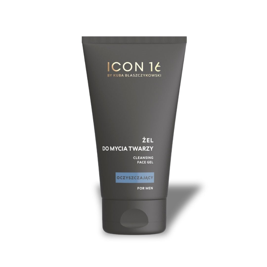 ICON16 Cleansing face wash gel FOR MEN 150ml - ICON16 by K.Błaszczykowski - Vesa Beauty