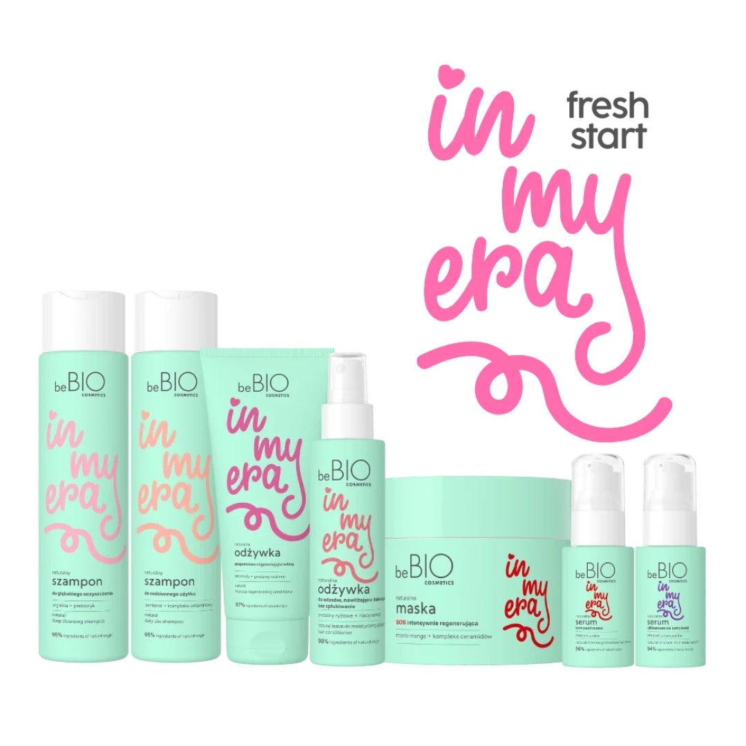 IN MY ERA Fresh Start Hair Care Set - beBIO Ewa Chodakowska - Vesa Beauty