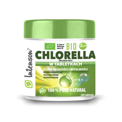 Intenson Bio Chlorella 100% 200tablets - Intenson - Vesa Beauty