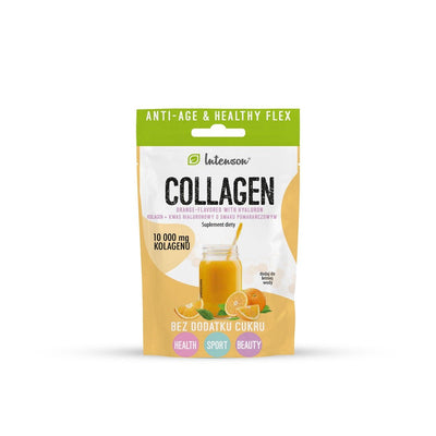 Intenson Collagen orange-flavored with Hyaluron 11,3g - Intenson - Vesa Beauty