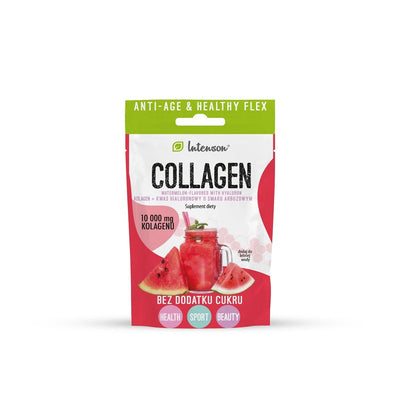 Intenson Collagen watermelon-flavored with Hyaluron 10,8g - Intenson - Vesa Beauty