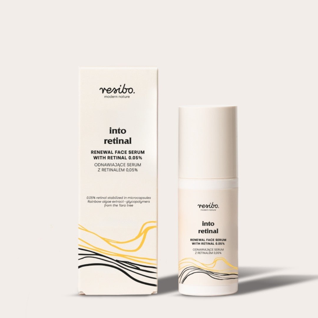 INTO RETINAL reneval face serum with retinal 0.05% 30ml - Resibo - Vesa Beauty