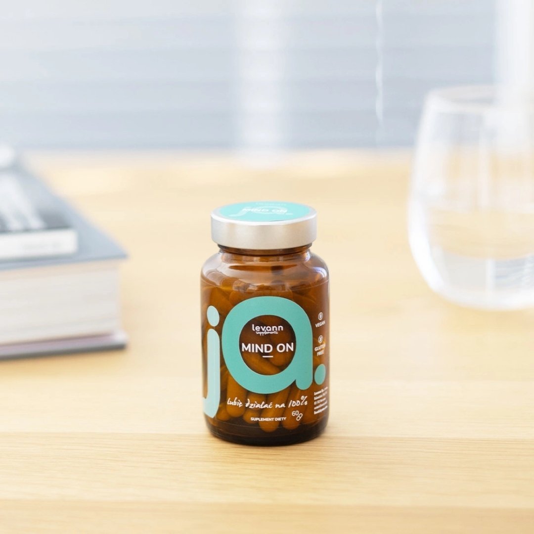 "jA" Mind On - food supplement 60 capsules - Levann - Vesa Beauty