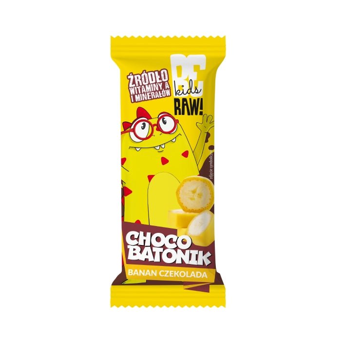 Kids Bar - Choco Banana 25g - Be Raw - Vesa Beauty