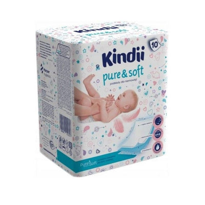 Kindii Pure & Soft - Underpads 10pcs (60x60) - Kindii - Vesa Beauty