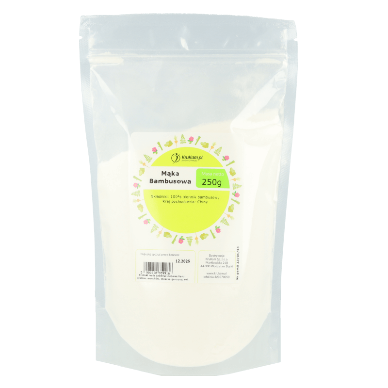 Krukam Bamboo flour 250g - Krukam - Vesa Beauty