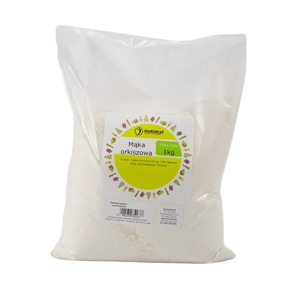 Krukam Light Spelt Flour type 630 1kg - Krukam - Vesa Beauty