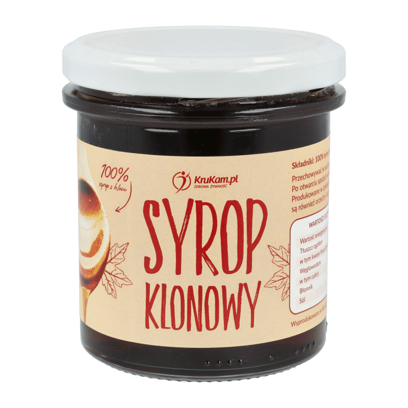 Krukam Maple syrup 400g (300ml) - Krukam - Vesa Beauty