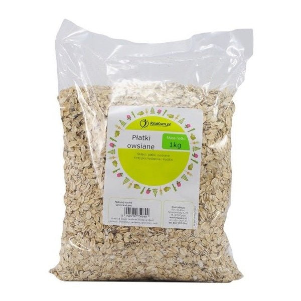 Krukam Oat flakes 1kg - Krukam - Vesa Beauty