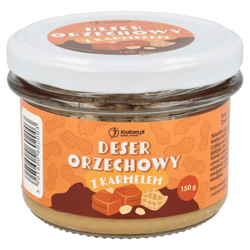 Natural Cosmetics Peanut dessert with caramel 150g