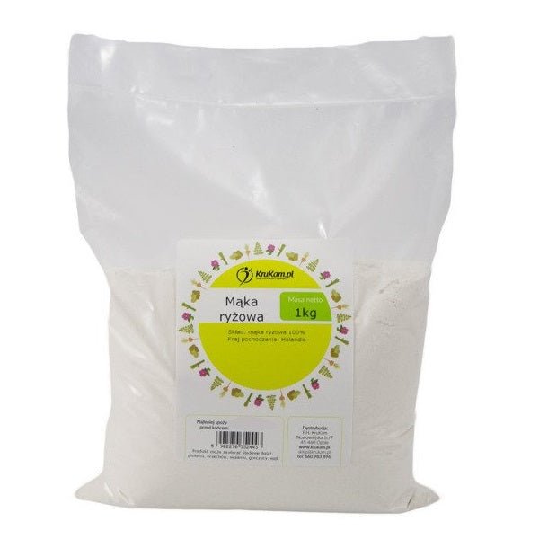 Krukam Rice flour 1kg - Krukam - Vesa Beauty