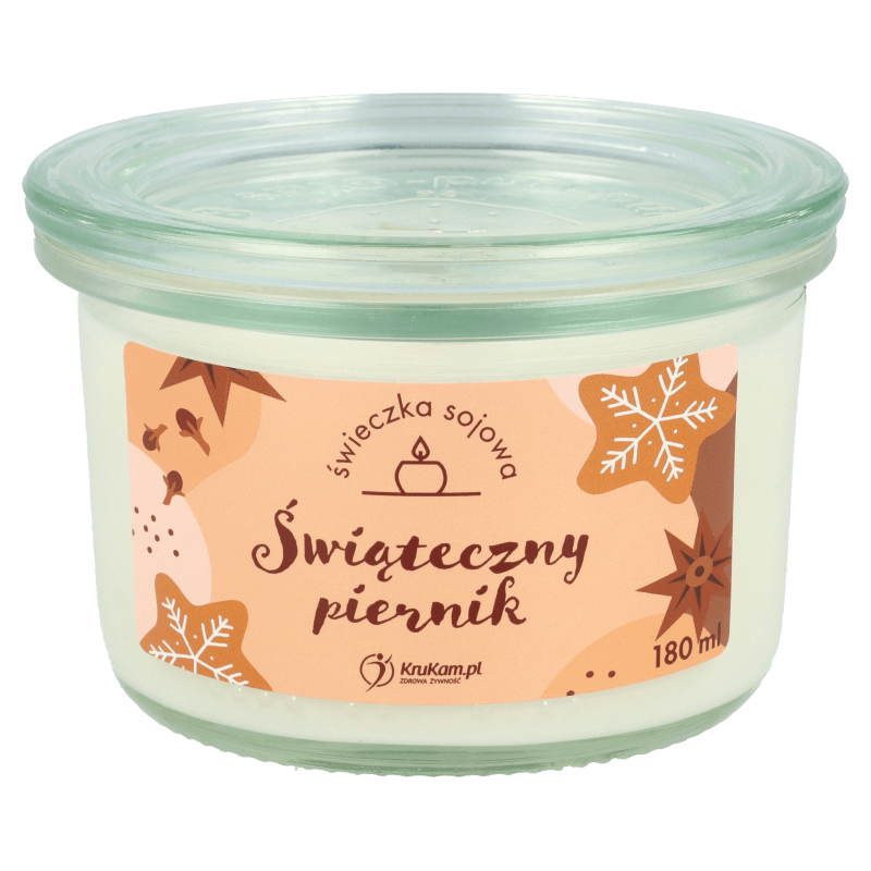 Krukam Soy Candle - Festive Gingerbread 150ml - Krukam - Vesa Beauty