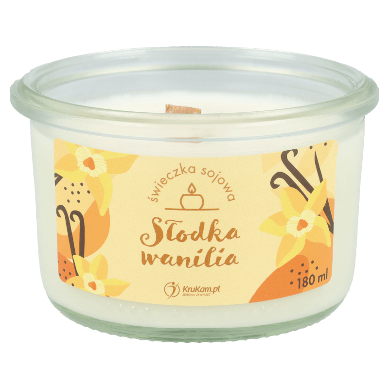 Krukam Soy Candle - Sweet Vanilla 150ml - Krukam - Vesa Beauty