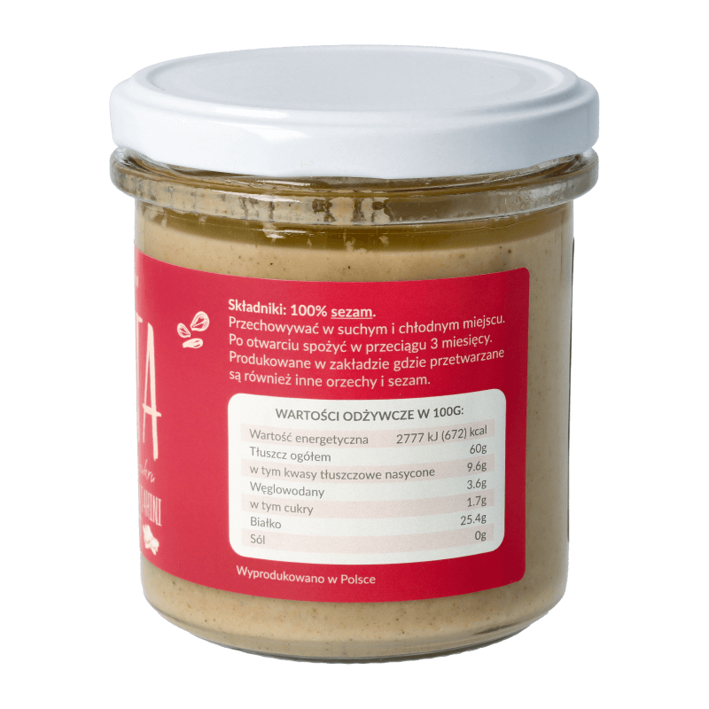 Natural Cosmetics Tahini sesame paste 300g