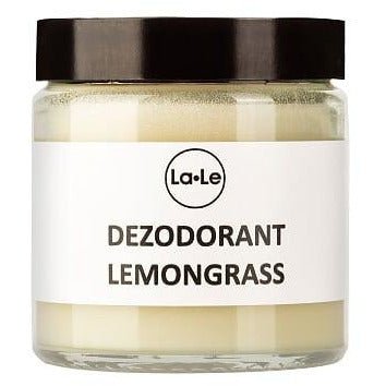 La-Le Cream Deodorant Lemongrass 120ml - La-Le - Vesa Beauty