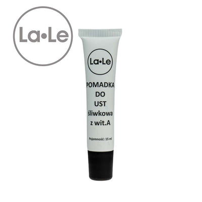 La-Le Lipstick Plum with vit. A - PCR tube 15ml - La-Le - Vesa Beauty