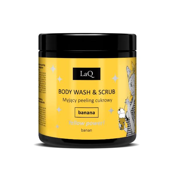 LaQ Body Wash&Scrub Peeling - Banana 200ml - LaQ - Vesa Beauty