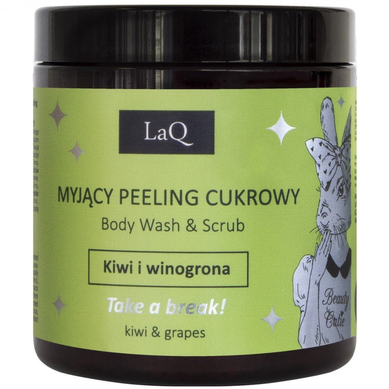 LaQ Body Wash&Scrub Peeling - Kiwi & Grapes 200g - LaQ - Vesa Beauty
