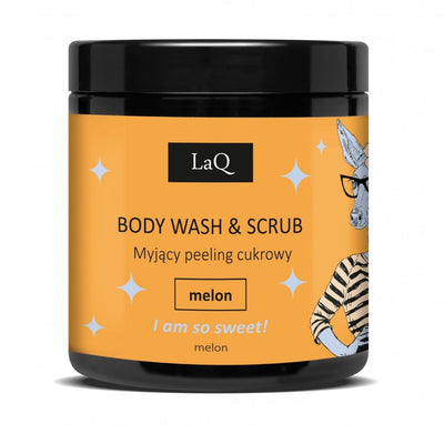 LaQ Body Wash&Scrub Peeling - Melon 200g - LaQ - Vesa Beauty