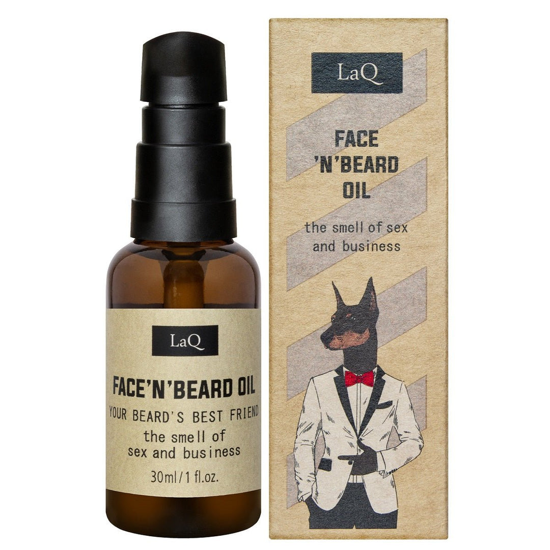 LaQ Face'N' Beard Oil - Doberman 30ml - LaQ - Vesa Beauty