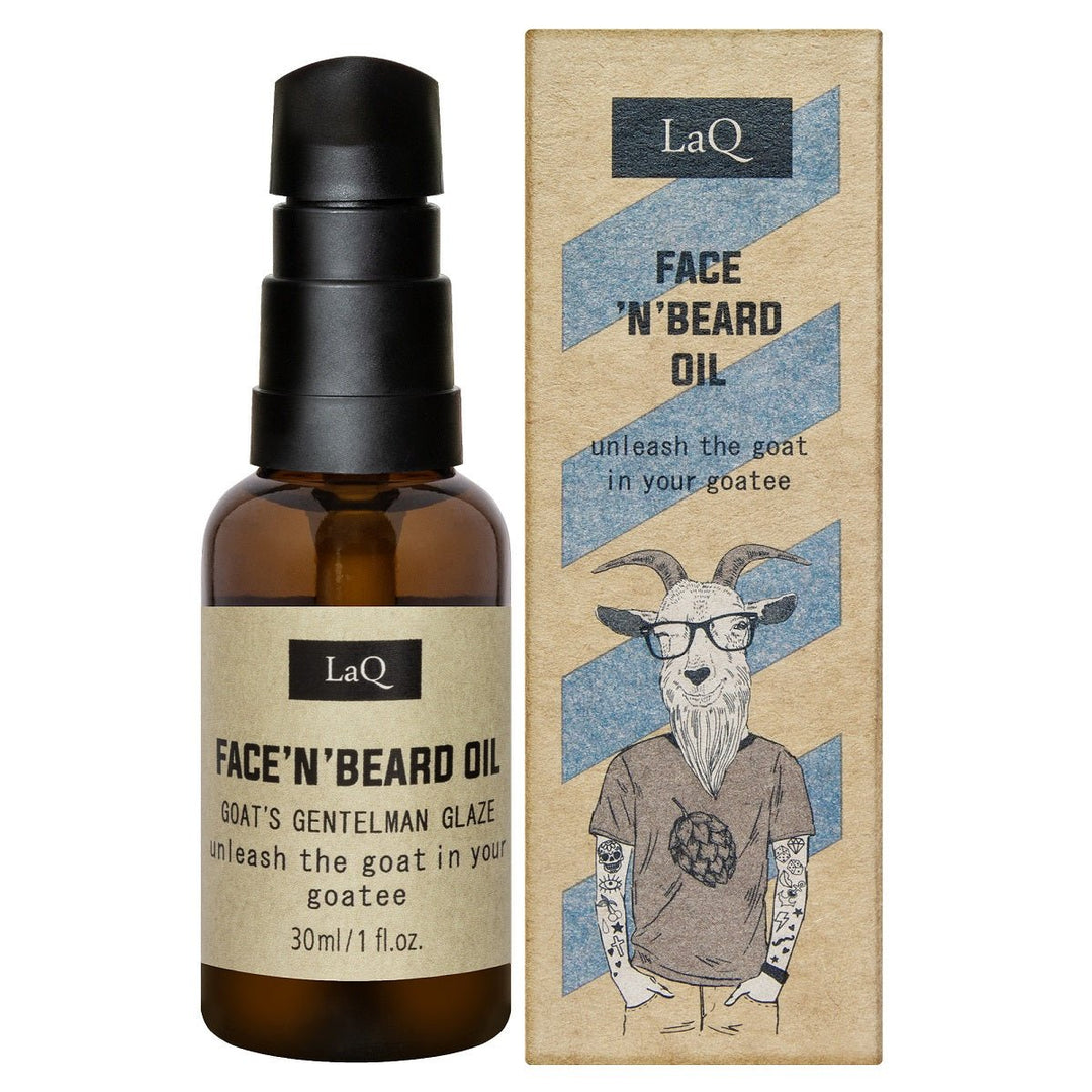 LaQ Face'N' Beard Oil - Goat 30ml - LaQ - Vesa Beauty