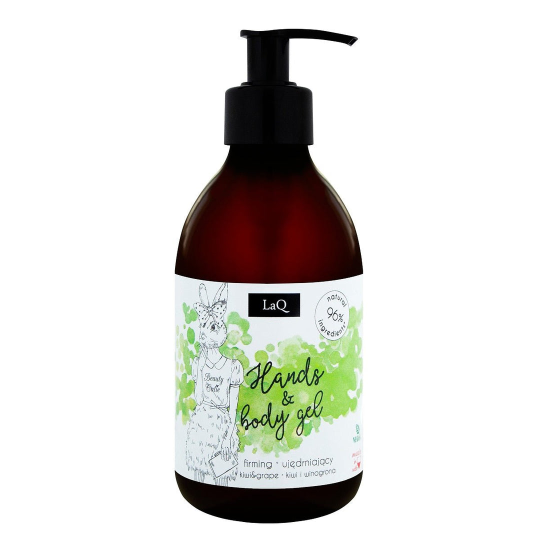 LaQ Firming Hands & Body Gel - Kiwi & Grapes 300ml - LaQ - Vesa Beauty