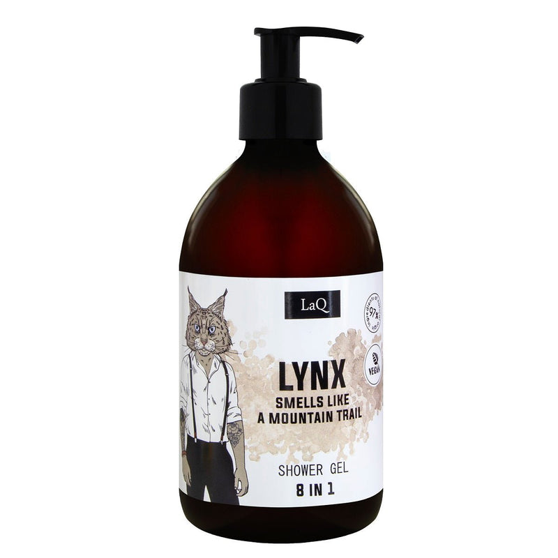 LaQ Shower gel 8in1 - LYNX 500ml - LaQ - Vesa Beauty