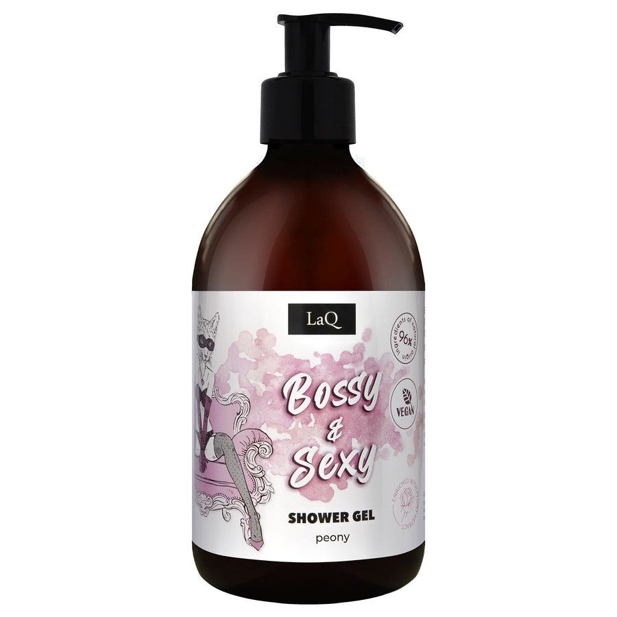 LaQ Shower Gel - PEONY Bossy & Sexy 500ml - LaQ - Vesa Beauty