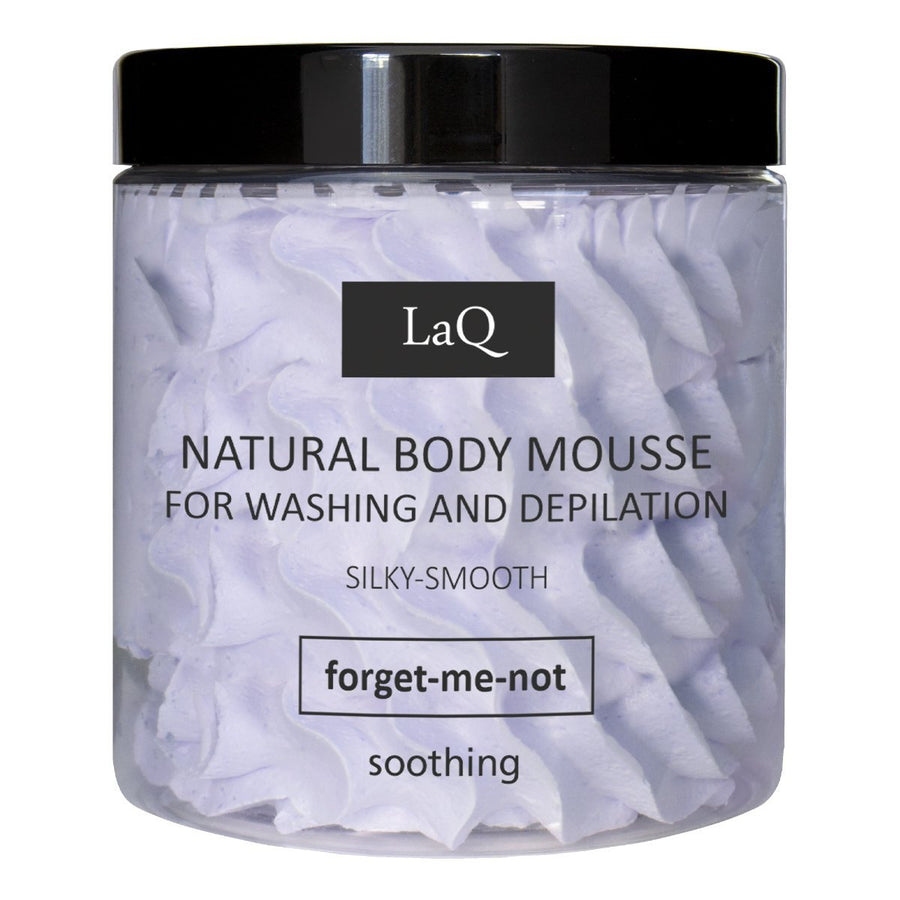 LaQ Silky - Smooth body Mousse - washing & depilation - FORGET - ME - NOT 100g - LaQ - Vesa Beauty