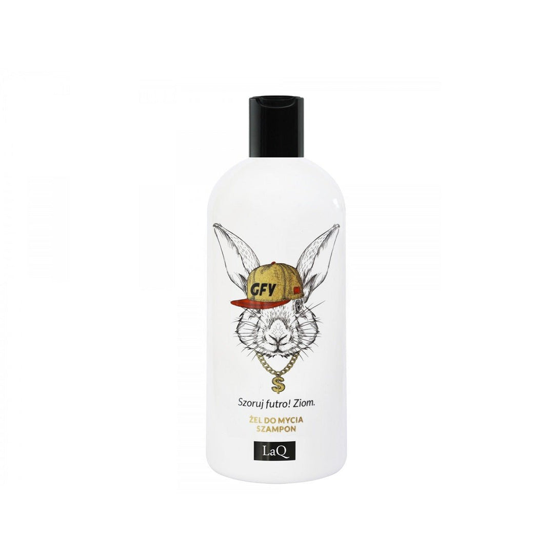 LaQ Wash gel & shampoo 2in1 BUNNY - woody-spicy scent 300ml - LaQ - Vesa Beauty