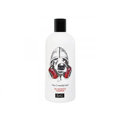 LaQ Wash gel & shampoo 2in1 DOG - man's perfume scent 300ml - LaQ - Vesa Beauty