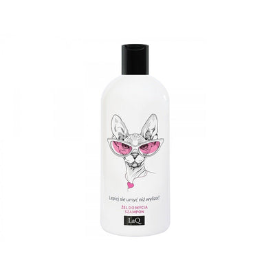 LaQ Wash gel & shampoo 2in1 KITTY - floral-fruity scent 300ml - LaQ - Vesa Beauty