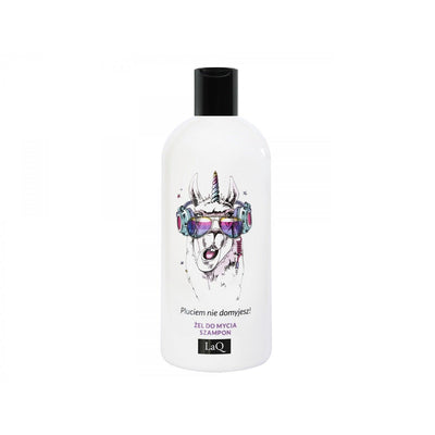 LaQ Wash gel & shampoo 2in1 LAMA - tropical fruit scent 300ml - LaQ - Vesa Beauty