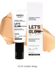 LET'S GLOW SPF20 Illuminating and hydrating BB cream for dry and normal skin 30ml - Veoli Botanica - Vesa Beauty