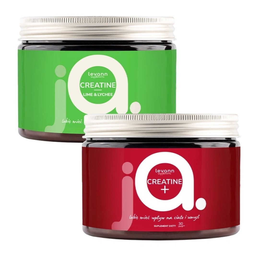 Levann DUO set "jA" Creatine: Cherry + Lime & Lychee - Levann - Vesa Beauty