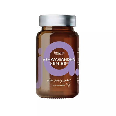 LEVANN "jA" Ashwagandha KSM-66® - food supplement 60 capsules - Foods by Ann - Vesa Beauty