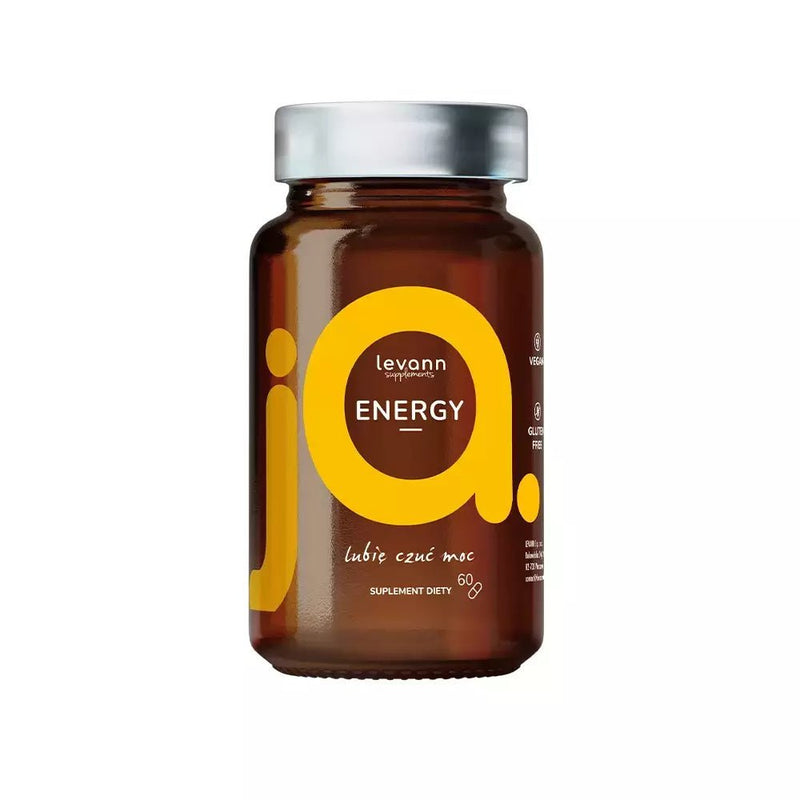 LEVANN "jA" Energy - food supplement 60 capsules - Foods by Ann - Vesa Beauty