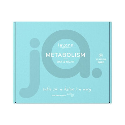 LEVANN "jA" Metabolism - food supplement 30+30 capsules - Foods by Ann - Vesa Beauty