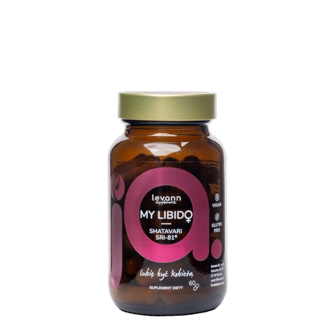 "jA" My Libido suplement z SRI-81 Shatavari® 60kapsułek
