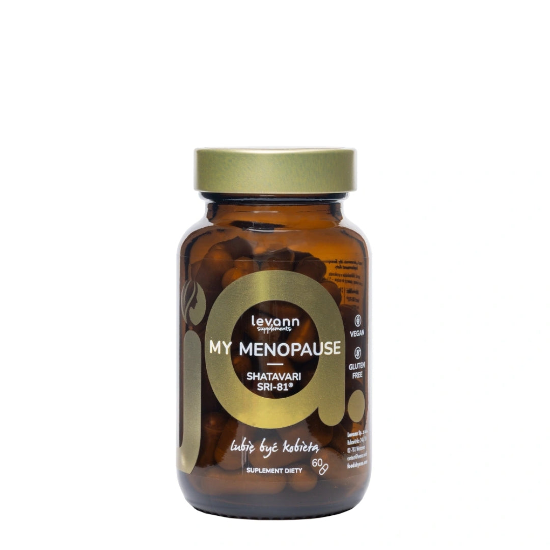 "jA" My Menopause suplement z SRI-81 Shatavari® 60kapsułek