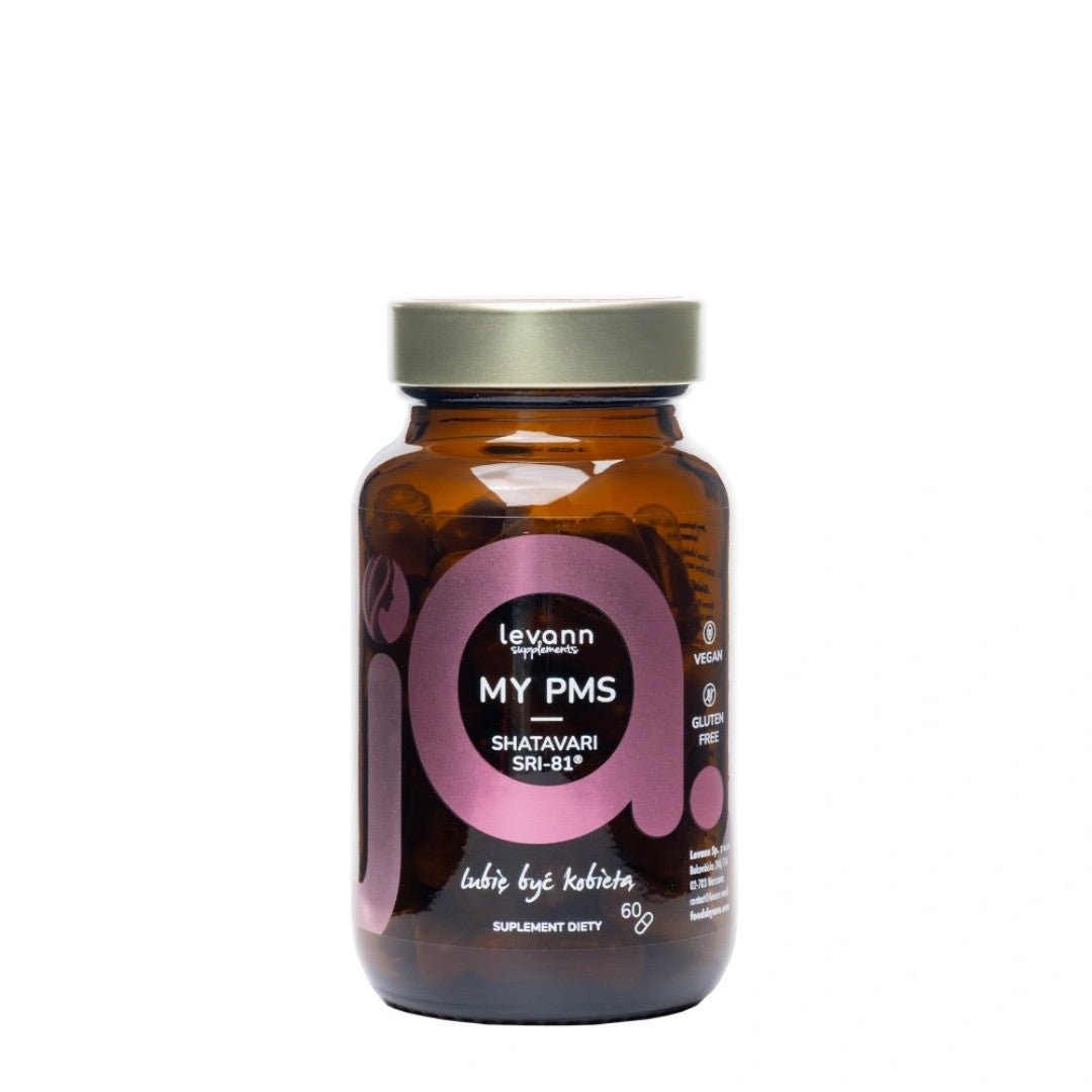 Levann "jA" My PMS food supplement with SRI-81 Shatavari® 60capsules - Levann - Vesa Beauty