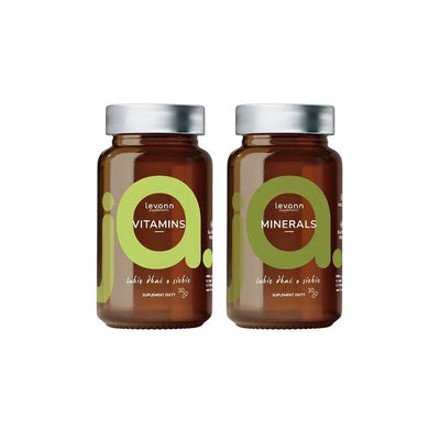 LEVANN "jA" Vitamin and Mineral Set 2x30 capsules - Foods by Ann - Vesa Beauty