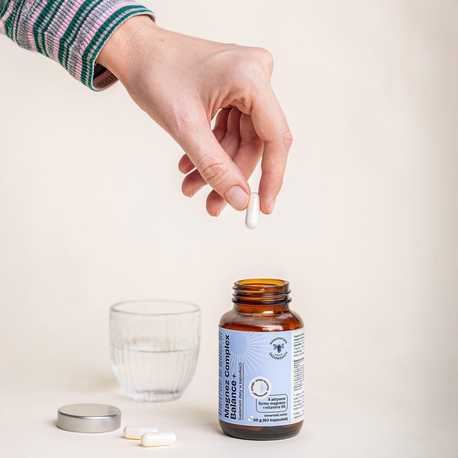 Magnesium Complex Balance+ 60 caps - Sadowski Bee Gardens - Vesa Beauty